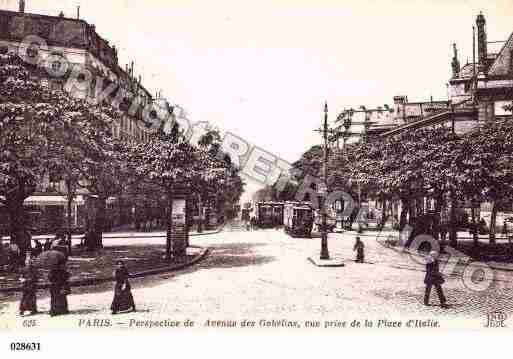 Ville de PARIS13, carte postale ancienne