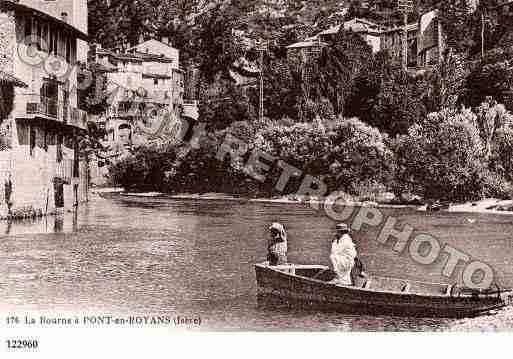 Ville de PONTENROYANS, carte postale ancienne