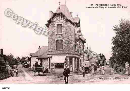 Ville de PORNICHET, carte postale ancienne