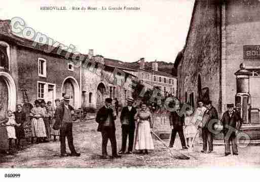 Ville de REMOVILLE, carte postale ancienne