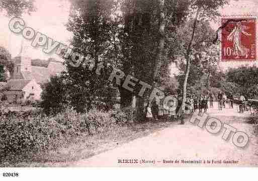 Ville de RIEUX, carte postale ancienne