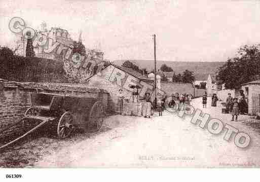 Ville de RULLY, carte postale ancienne