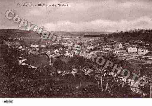 Ville de SAINTAVOLD, carte postale ancienne