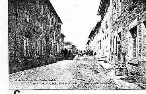 Ville de SAINTGEORGESD'ESPERANCHE, carte postale ancienne