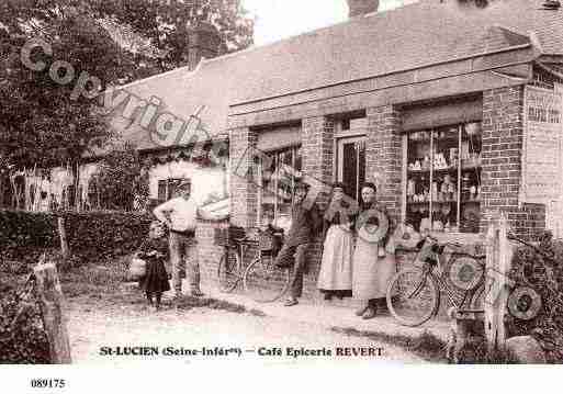 Ville de SAINTLUCIEN, carte postale ancienne