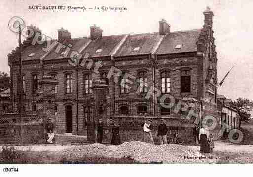 Ville de SAINTSAUFLIEU, carte postale ancienne