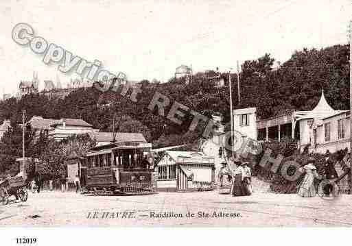 Ville de SAINTEADRESSE, carte postale ancienne