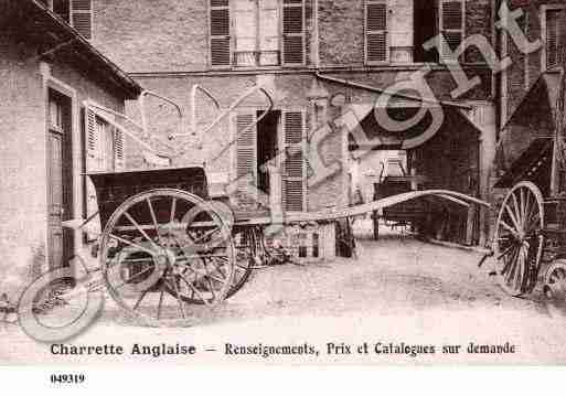 Ville de SAINTESAVINE, carte postale ancienne