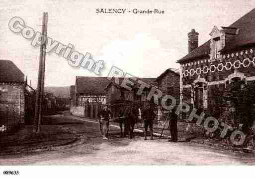 Ville de SALENCY, carte postale ancienne