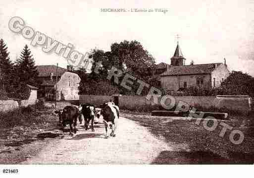 Ville de SEICHAMPS, carte postale ancienne