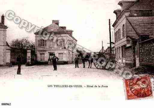 Ville de THILLIERSENVEXIN(LES), carte postale ancienne