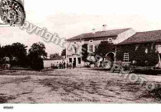 Ville de THUILLIERES(LES), carte postale ancienne