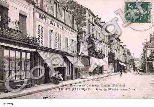 Ville de THURYHARCOURT, carte postale ancienne