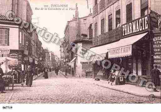 Ville de TOULOUSE, carte postale ancienne