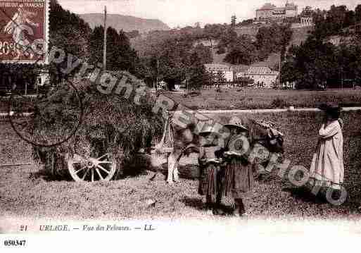 Ville de URIAGELESBAINS, carte postale ancienne