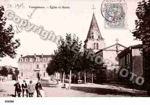 Ville de VENISSIEUX, carte postale ancienne