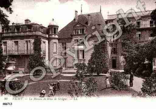 Ville de VICHY, carte postale ancienne