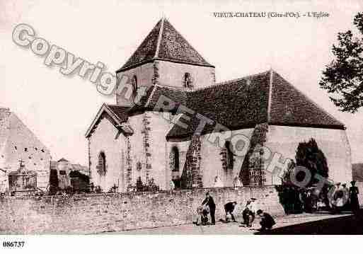 Ville de VIEUXCHATEAU, carte postale ancienne