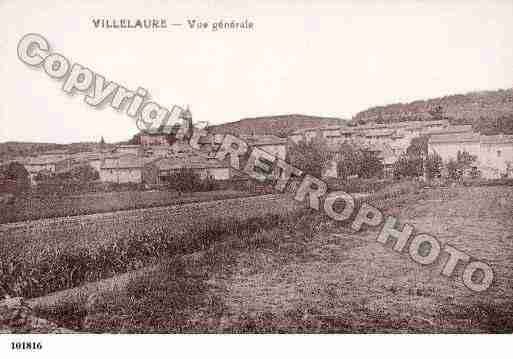 Ville de VILLELAURE, carte postale ancienne