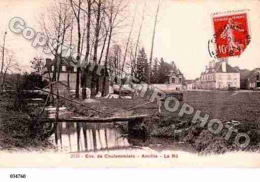 Ville de AMILIS, carte postale ancienne