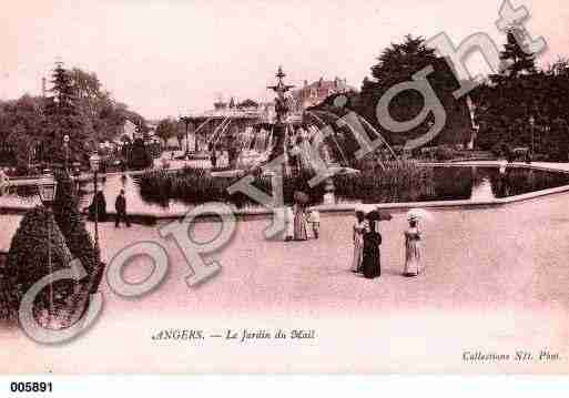 Ville de ANGERS, carte postale ancienne