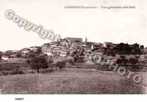 Ville de ANSOUIS, carte postale ancienne Ville de ANSOUIS, carte postale ancienne