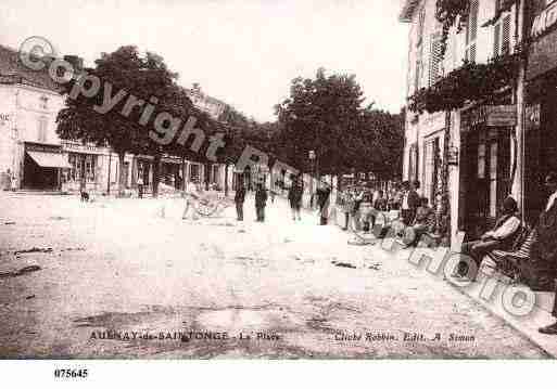 Ville de AULNAY, carte postale ancienne