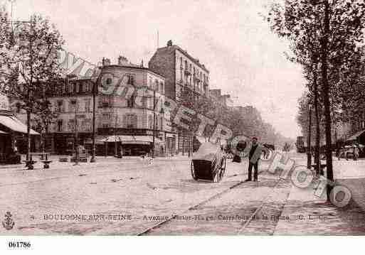 Ville de BOULOGNEBILLANCOURT, carte postale ancienne