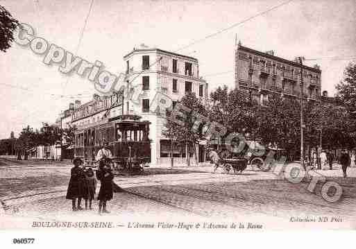 Ville de BOULOGNEBILLANCOURT, carte postale ancienne