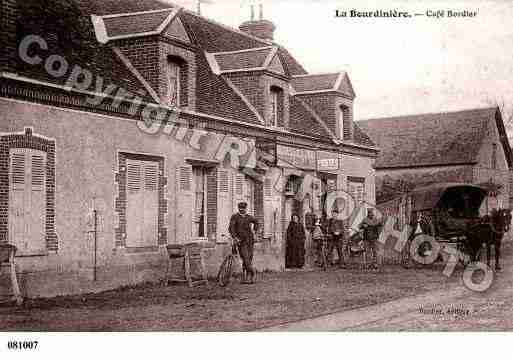 Ville de BOURDINIERESAINTLOUP(LA), carte postale ancienne