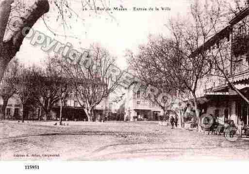 Ville de CARPENTRAS, carte postale ancienne