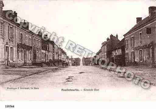 Ville de CERANSFOULLETOURTE, carte postale ancienne