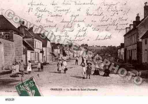 Ville de CHAILLEY, carte postale ancienne