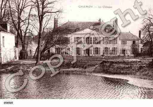 Ville de CHAMOY, carte postale ancienne