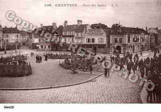 Ville de CHARTRES, carte postale ancienne