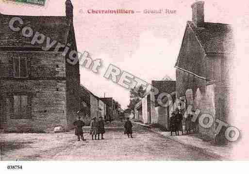 Ville de CHEVRAINVILLIERS, carte postale ancienne Ville de CHEVRAINVILLIERS, carte postale ancienne