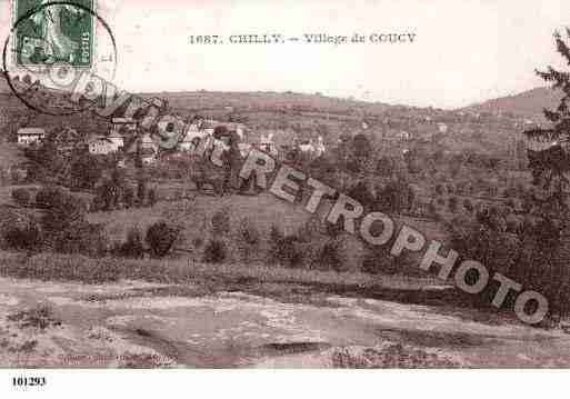 Ville de CHILLY, carte postale ancienne