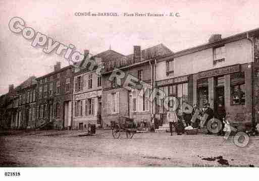 Ville de CONDEENBARROIS, carte postale ancienne