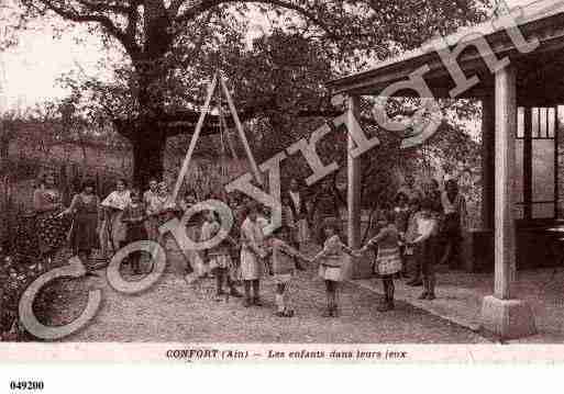 Ville de CONFORT, carte postale ancienne