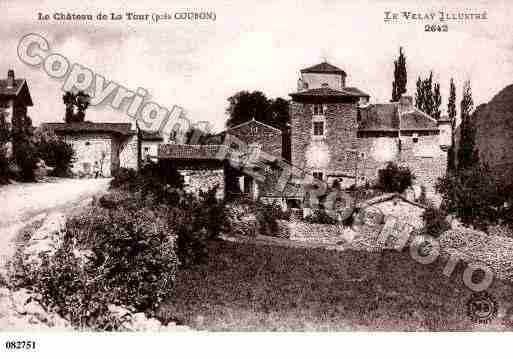 Ville de COUBON, carte postale ancienne