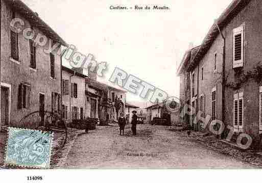 Ville de CUSTINES, carte postale ancienne