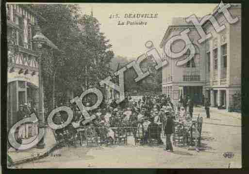 Ville de DEAUVILLE, carte postale ancienne