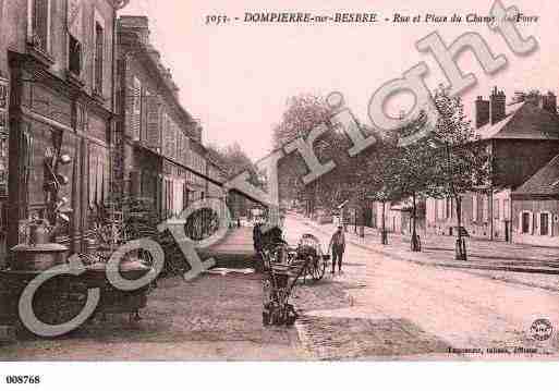 Ville de DOMPIERRESURBESBRE, carte postale ancienne