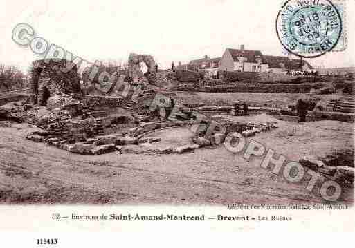 Ville de DREVANT, carte postale ancienne