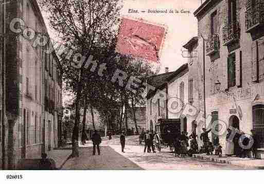 Ville de ELNE, carte postale ancienne