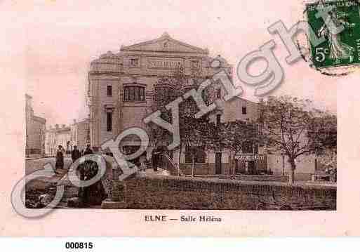 Ville de ELNE, carte postale ancienne