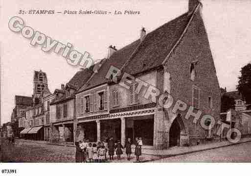 Ville de ETAMPES, carte postale ancienne