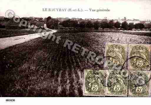 Ville de FAVIERES, carte postale ancienne