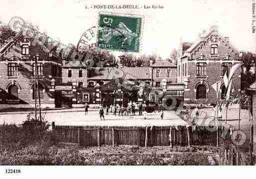 Ville de FLERSENESCREBIEUX, carte postale ancienne