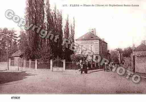 Ville de FLERS, carte postale ancienne